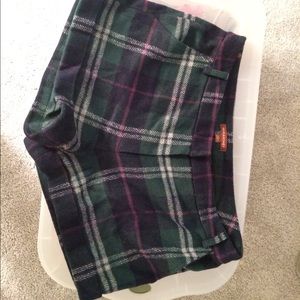 Hive and Honey Green Plaid shorts